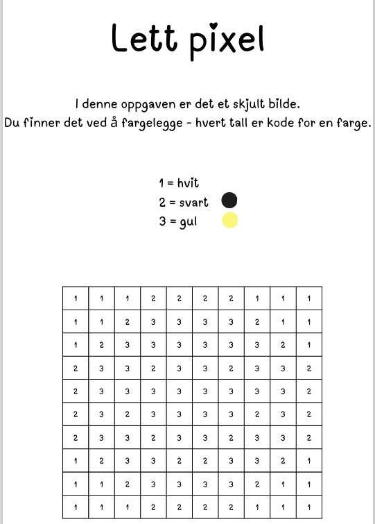 Påskeharens aktivitetshefte