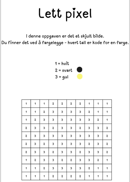 Påskeharens aktivitetshefte